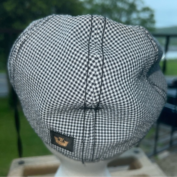 Goorin Bros Newsboy Cabbie Flat Cap Size Small Checkered - Picture 3 of 7